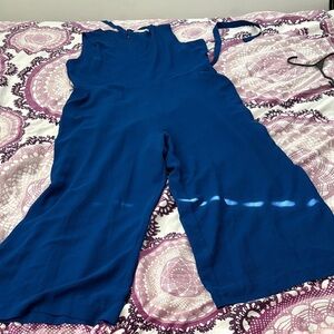 Michael Kors Vibrant Blue Jumpsuit